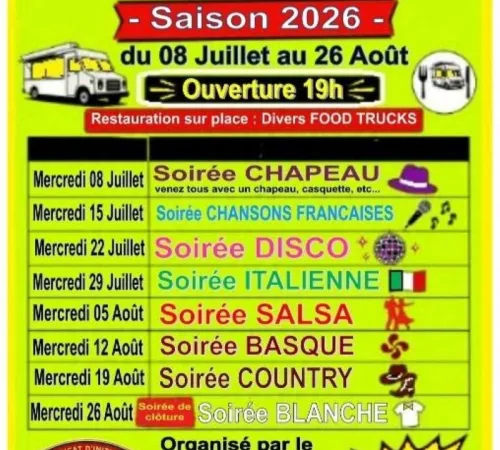 Marchés gourmands et festifs à Francescas.
