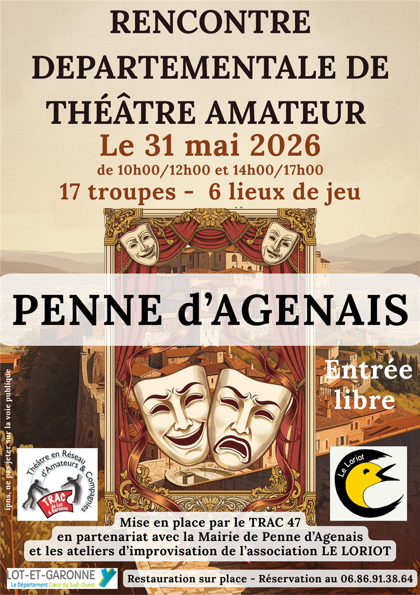 Rencontre départementale de théâtre amateur