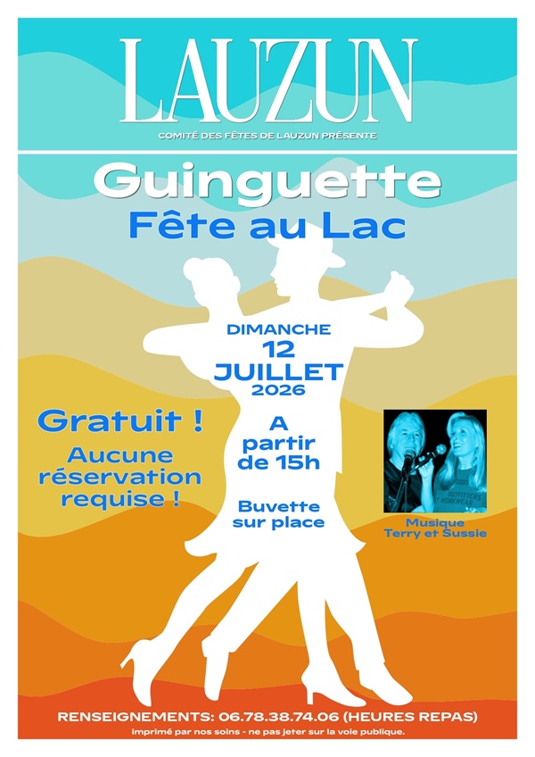 Guinguette au lac