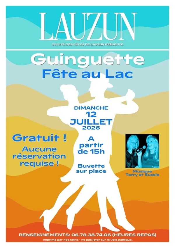 Guinguette au lac - Crédit: ©comité_des_fêtes | CC BY-NC-ND 4.0