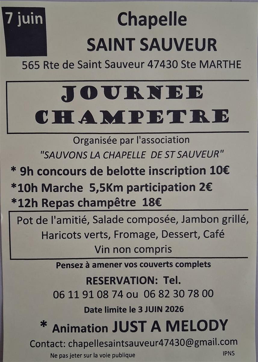 Journée champêtre