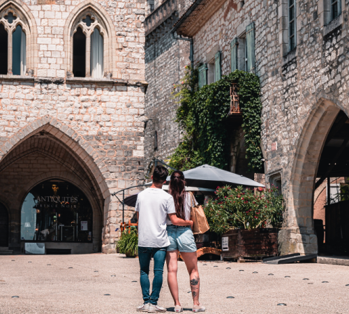 Visite guidée de la bastide de Monflanquin