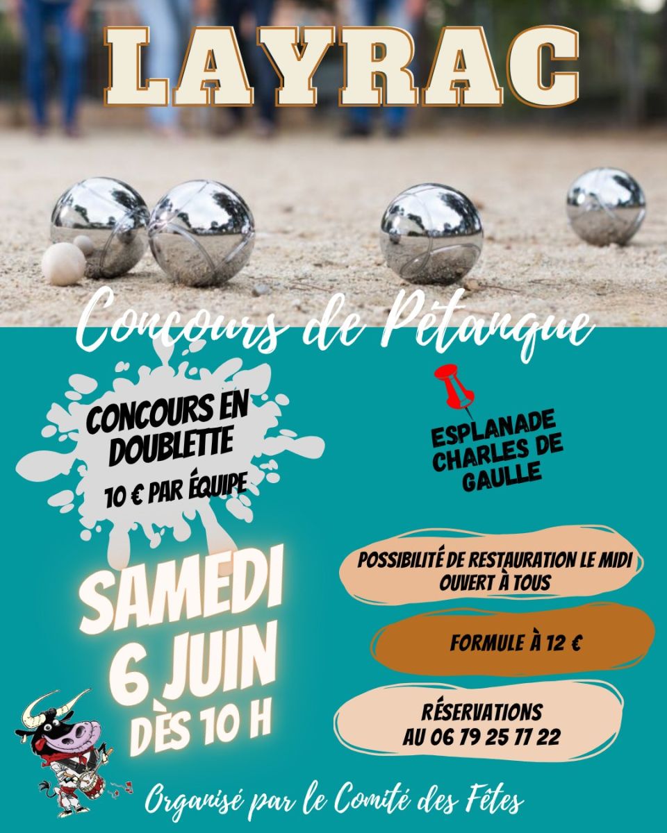 Concours de pétanque