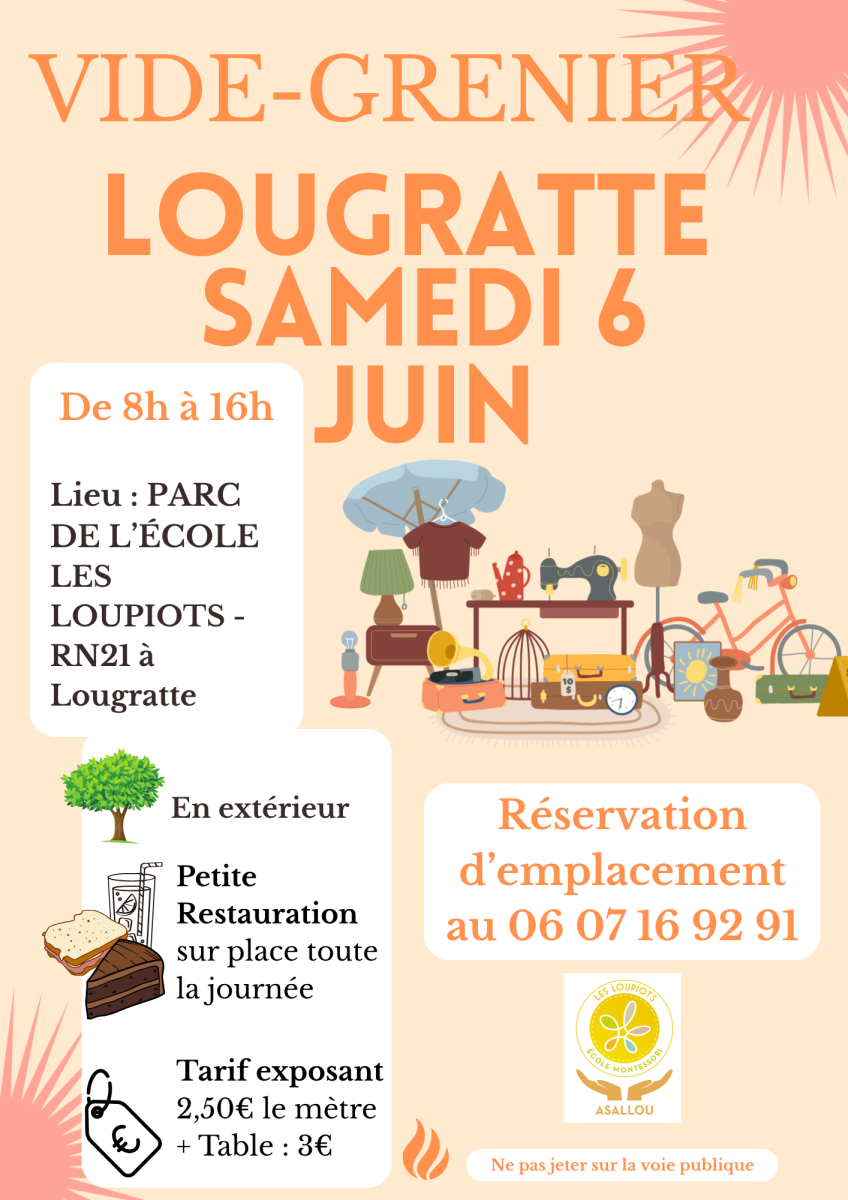 Vide Grenier ASALLOU