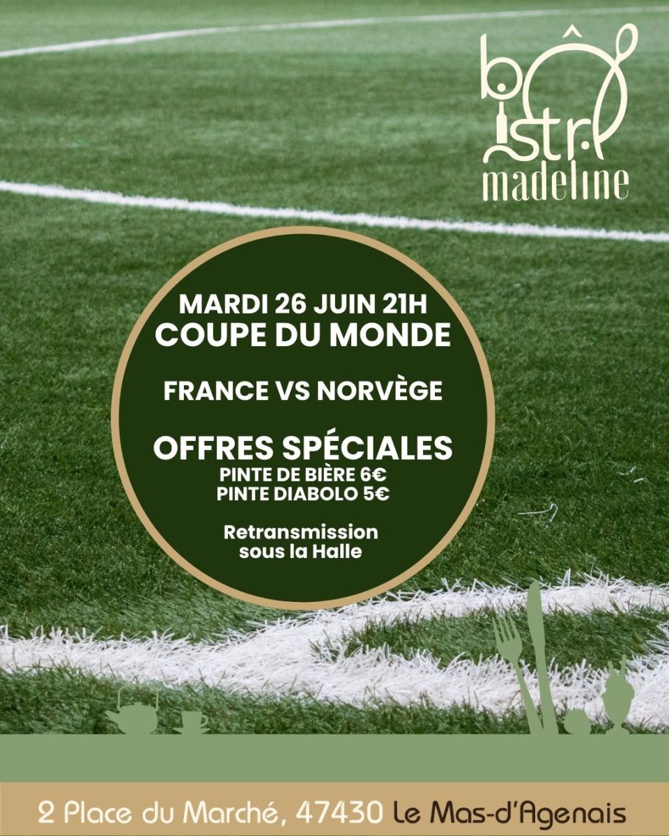 Retransmission Coupe du monde France vs Norvèg ...