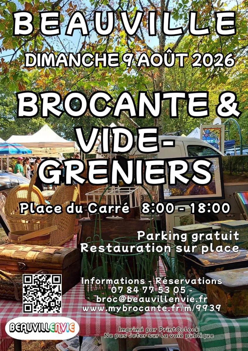 Brocante et vide-greniers - Crédit: Beauvillenvie | CC BY-NC-ND 4.0