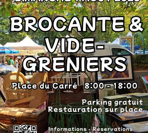 Brocante et vide-greniers