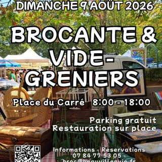 Brocante et vide-greniers