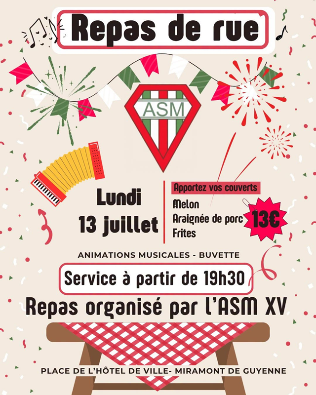 Repas de rue