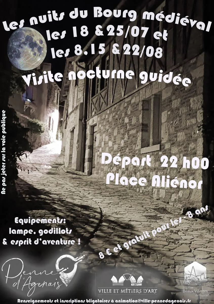Les nuits du bourg mé ... - Crédit: Mairie de Penne d'Agenais | CC BY-NC-ND 4.0