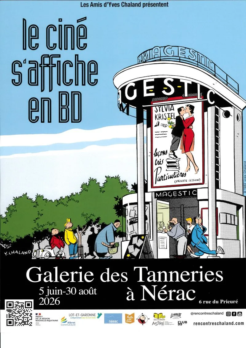 Le ciné s'affiche en BD - Crédit: Rencontres Chaland | CC BY-NC-ND 4.0