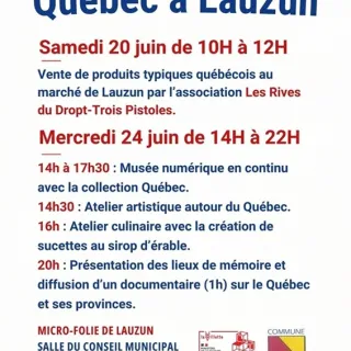 Micro-Folie : Journée du Québec