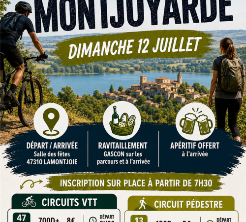 La montjoyarde - Rando VTT et pédestre