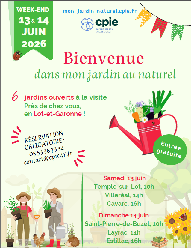 Bienvenue dans mon jardin au naturel