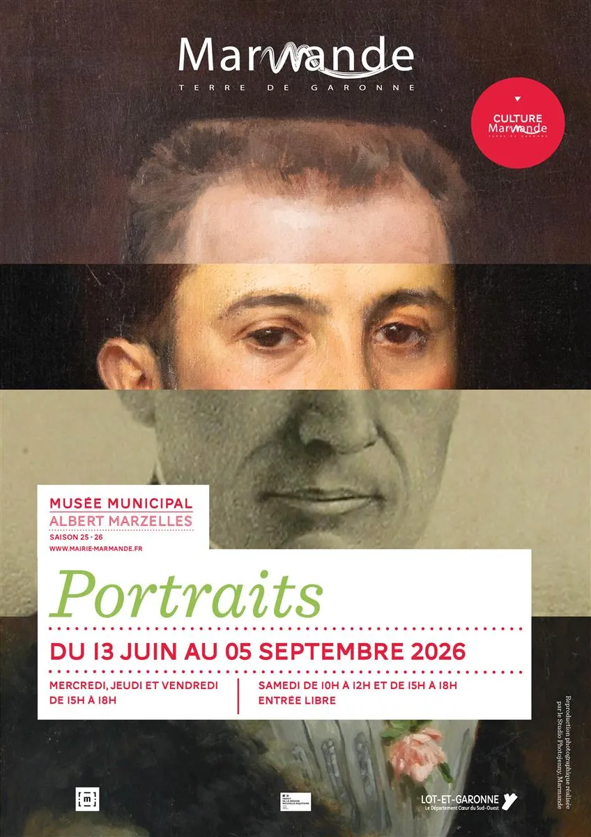 Exposition "Portraits" - Crédit: ville de marmande | CC BY-NC-ND 4.0