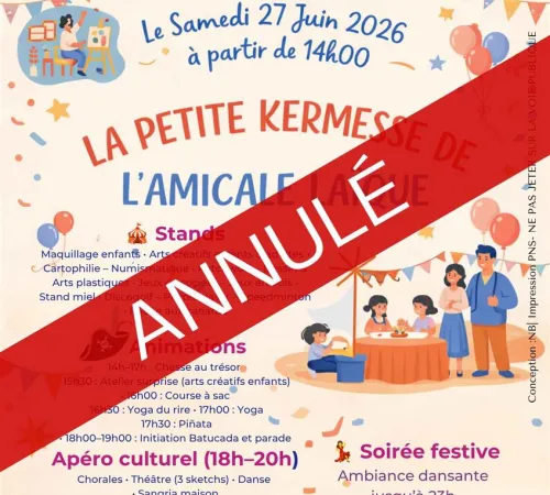 La petite kermesse de l'Amicale Laïque - ANNULÉE
