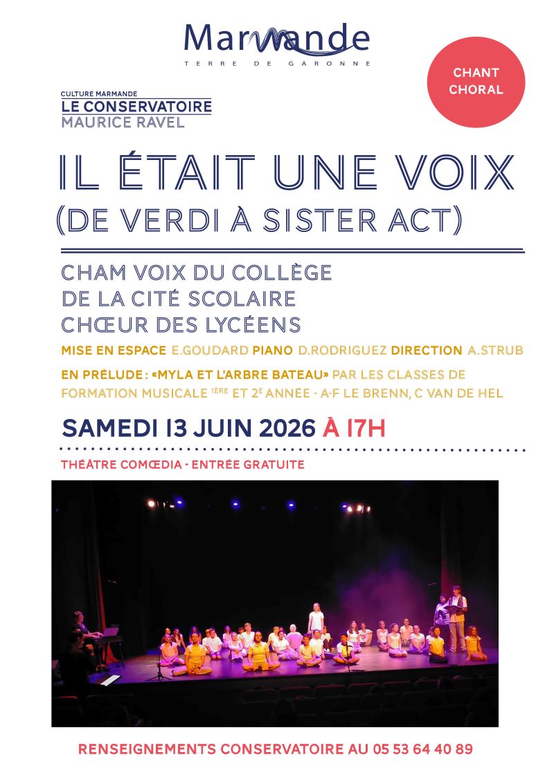 Concert Voix CHAM - Il était une voix (de Verd ...