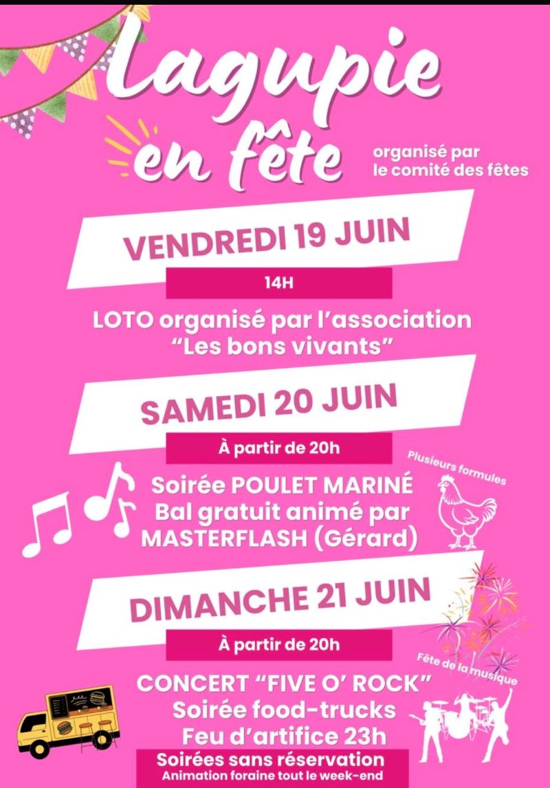 Lagupie en fête