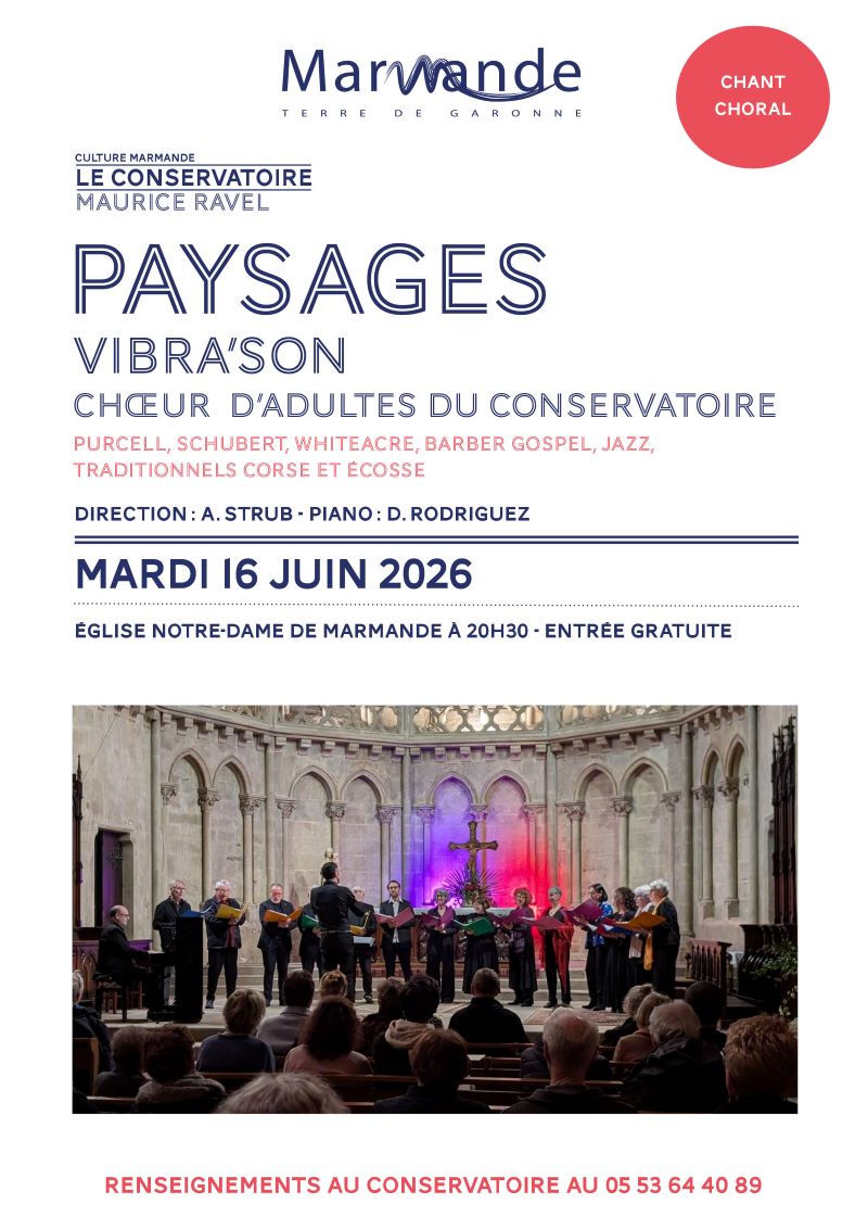 Concert de "Vibra'Sons" - PAYSAGES