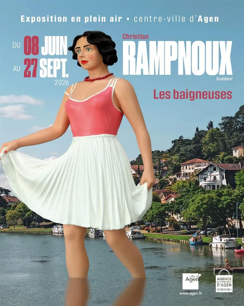 Expoistion en plein a ... - Crédit: Ville d'Agen | CC BY-NC-ND 4.0