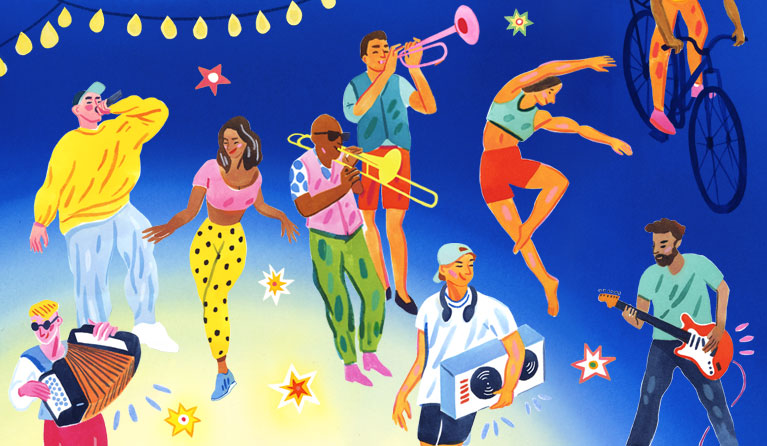 Fête de la musique - Castelnaud de Gratecambe