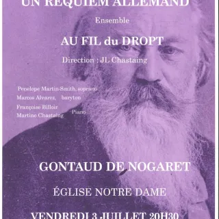 Concert - BRAHMS UN REQUIEM ALLEMAND