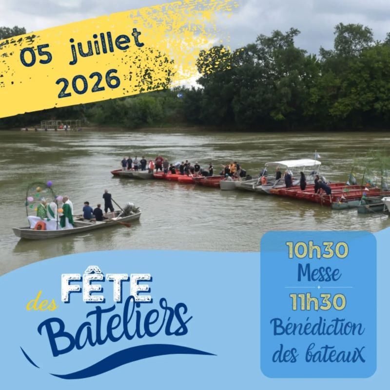 Fête des Bateliers à Couthures sur Garonne