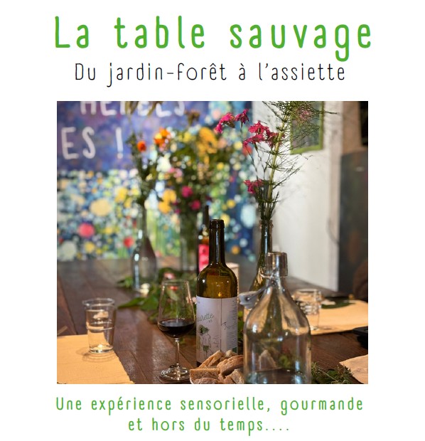La table sauvage au D ... - Crédit: Vivent les herbes sauvages | CC BY-NC-ND 4.0