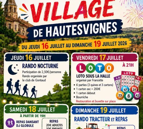 Hautesvignes en fête !