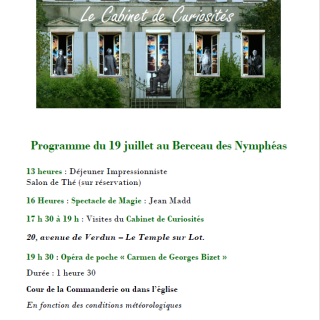 Journée Berceau des Nymphéas