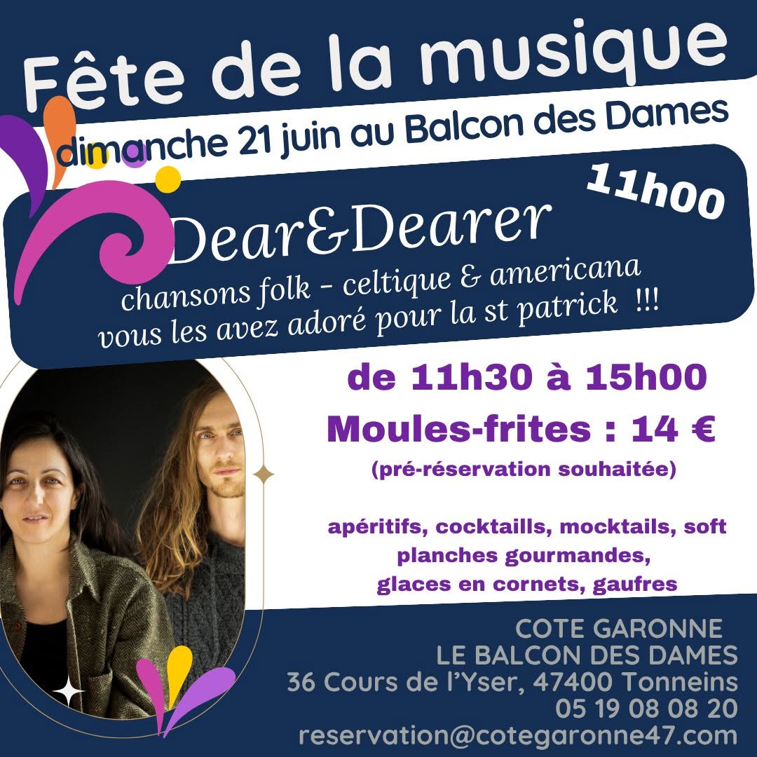 Fête de la musique au Balcon des Dames