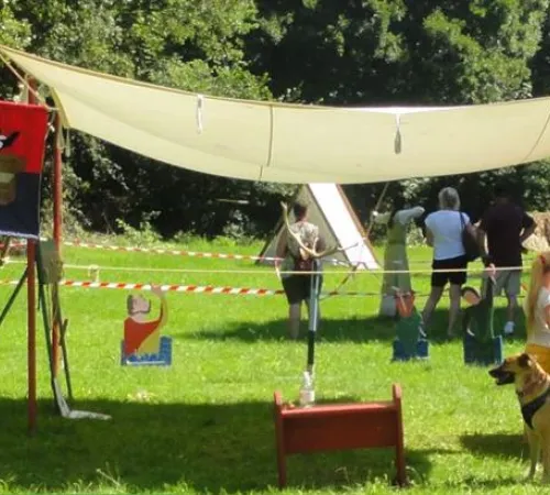 Jeux médiévaux au pied du château