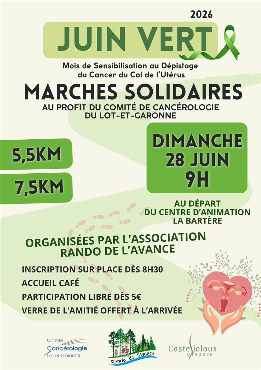 Marches solidaires pour juin vert