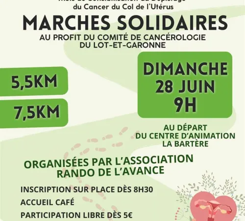 Marches solidaires pour juin vert