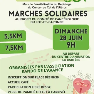 Marches solidaires pour juin vert