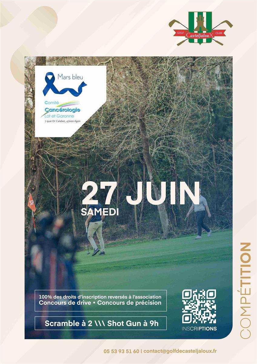 Golf : Compétition caritative