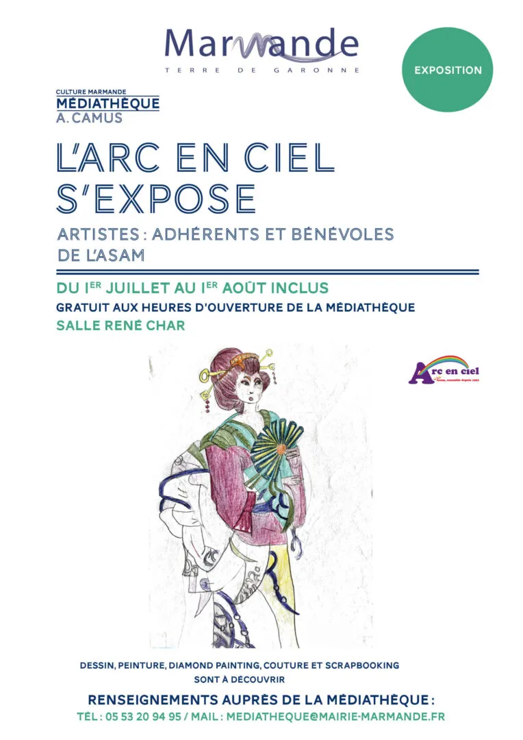 Exposition - L'Arc en ... - Crédit: mediathèque albert camus | CC BY-NC-ND 4.0