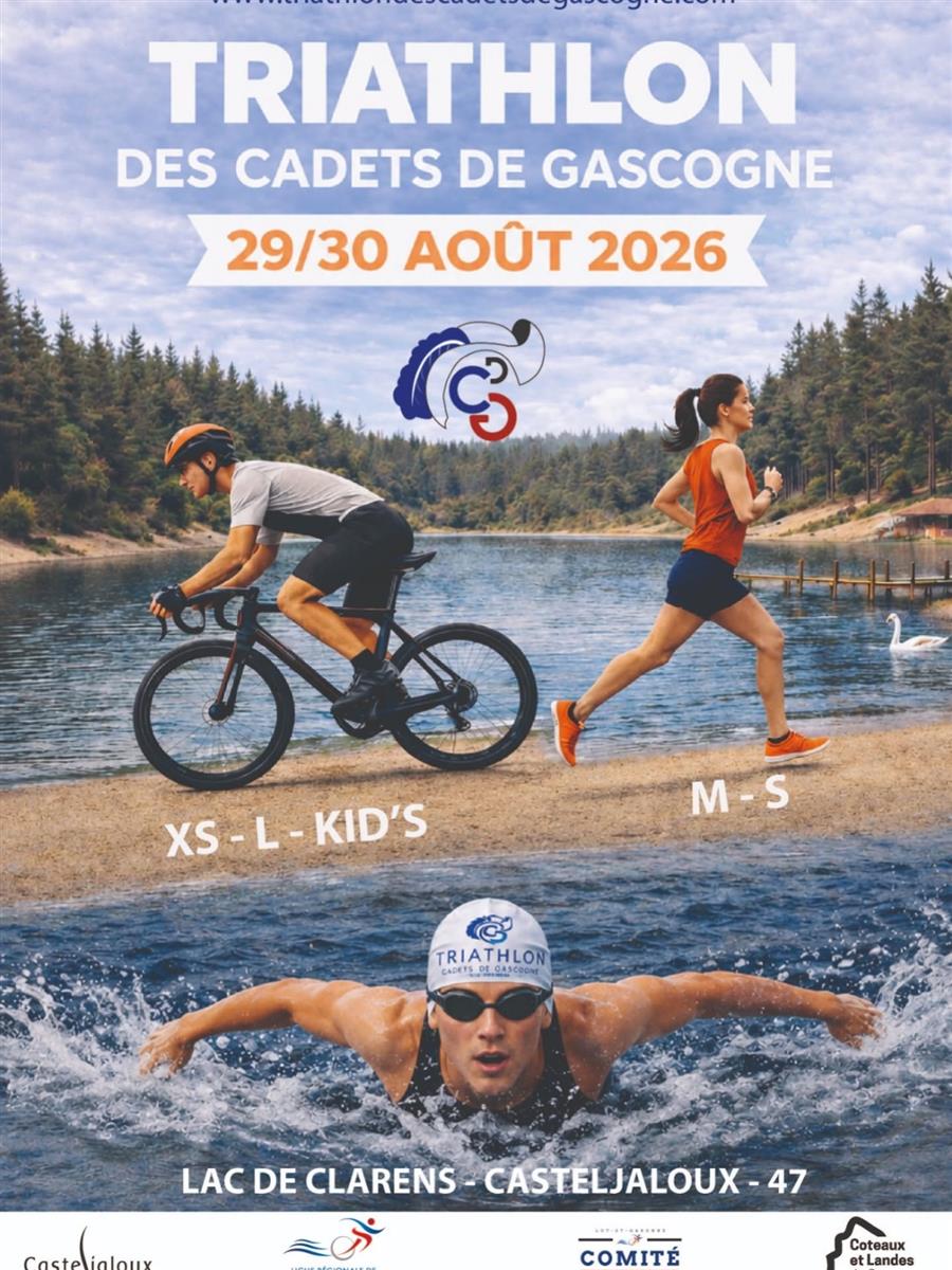 Triathlon Cadets de G ... - Crédit: mairie de Casteljaloux | CC BY-NC-ND 4.0