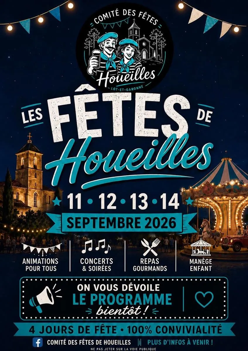 Houeillès en fête - Crédit: Comité des fêtes | CC BY-NC-ND 4.0