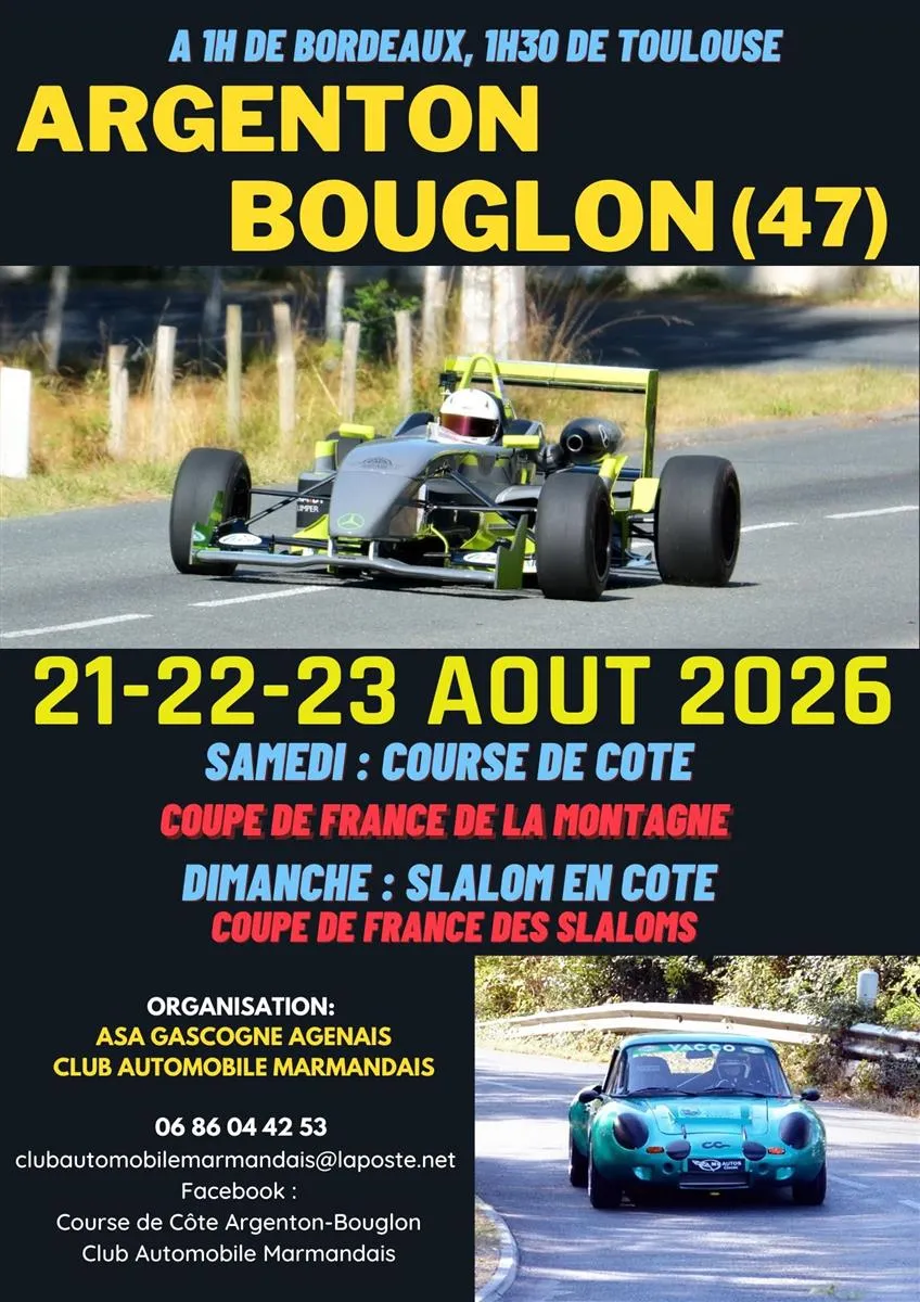 Course automobile Bou ... - Crédit: Club Automobile Marmandais | CC BY-NC-ND 4.0