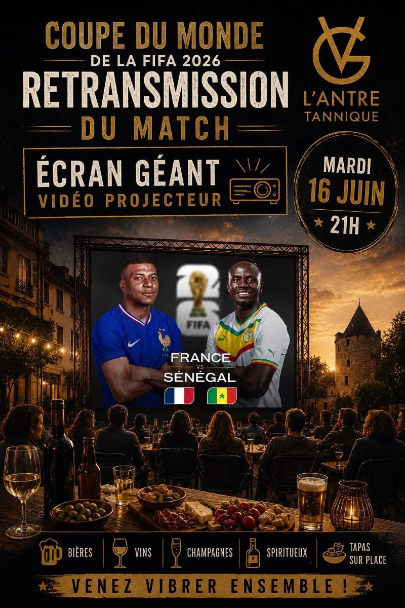 Retransmission du match France Sénégal