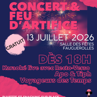 Summer Tour ROCKSCHOOL - Concert et Feu d'artifice