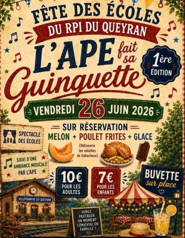 Fête des écoles du RPI du Queyran