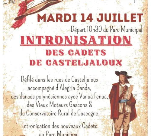 Intronisations des Cadets de Casteljaloux
