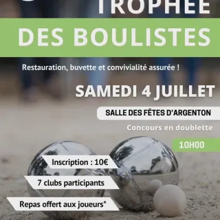 Trophée des boulistes - 2° édition