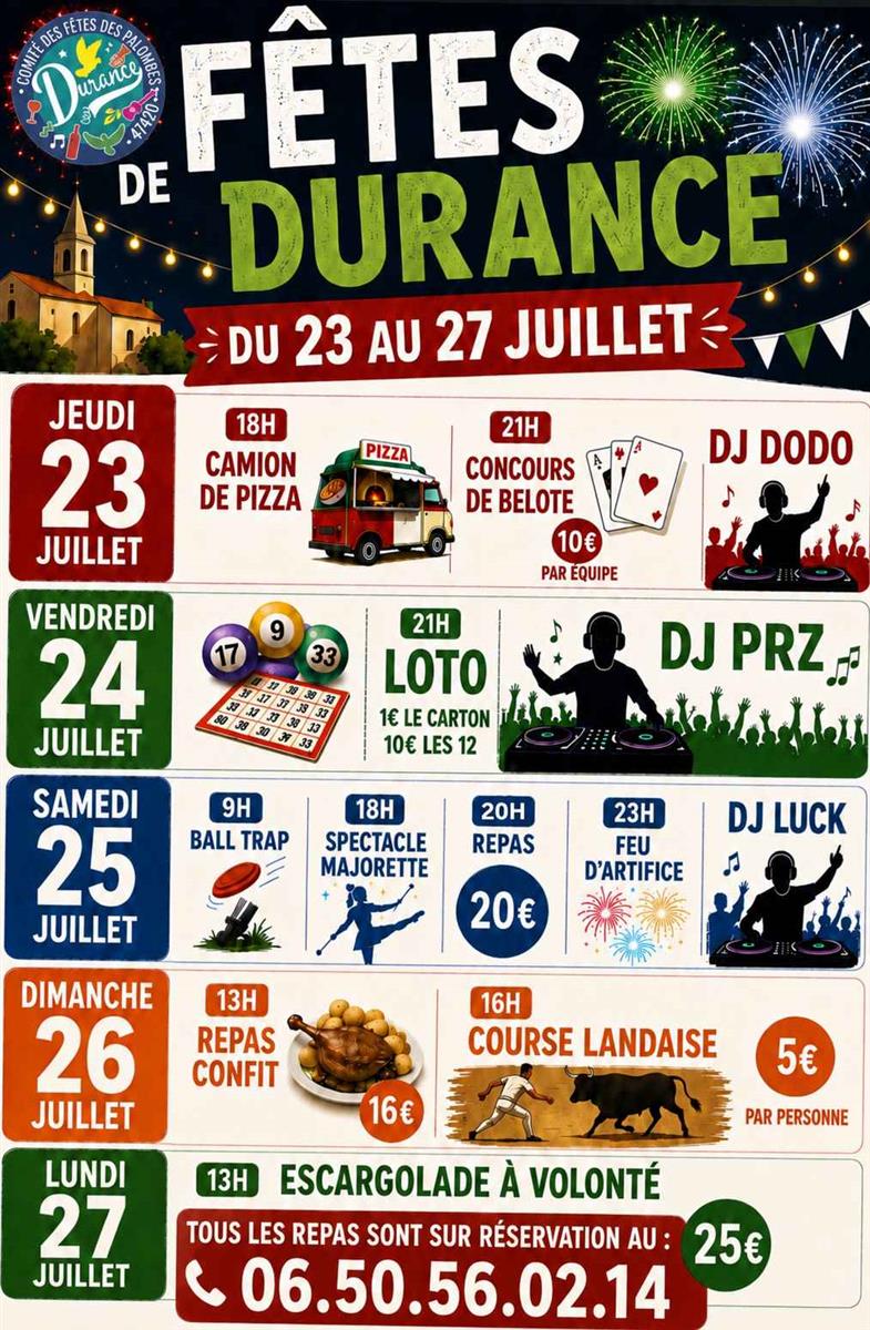 Durance en fête - Crédit: Comité des fêtes | CC BY-NC-ND 4.0