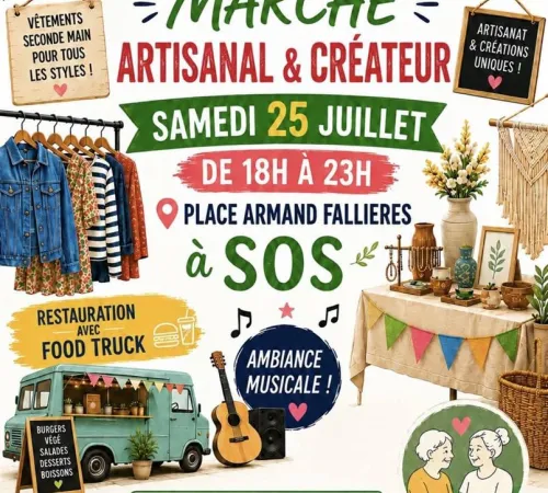 Friperie, Marché Artisanal et Créateurs à Sos
