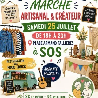 Friperie, Marché Artisanal et Créateurs à Sos