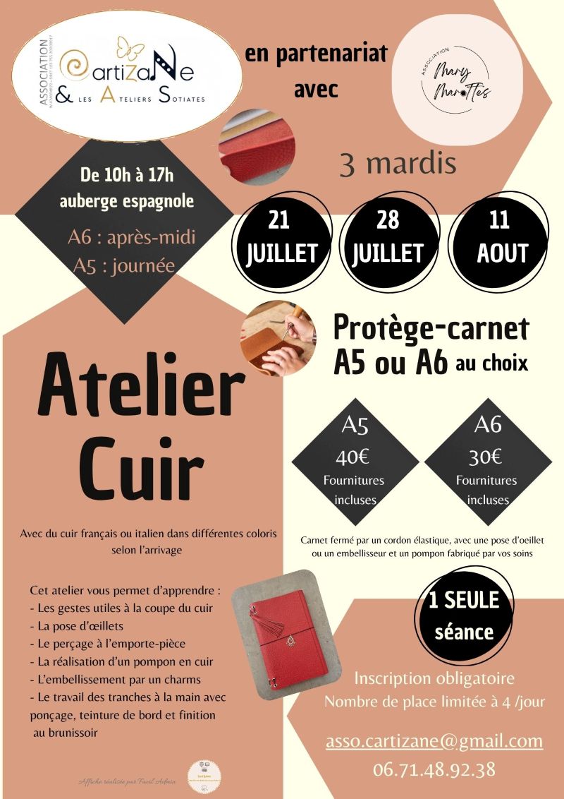 Atelier Cuir - Crédit: Artizane | CC BY-NC-ND 4.0