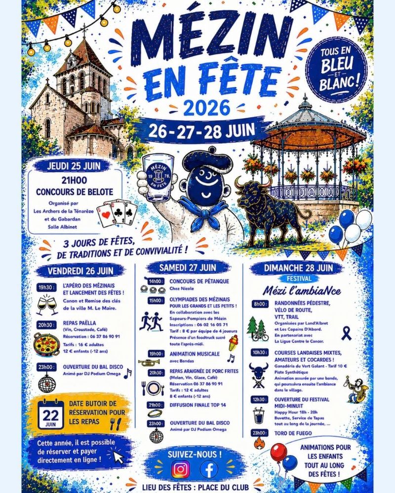 Mézin en fêtes !